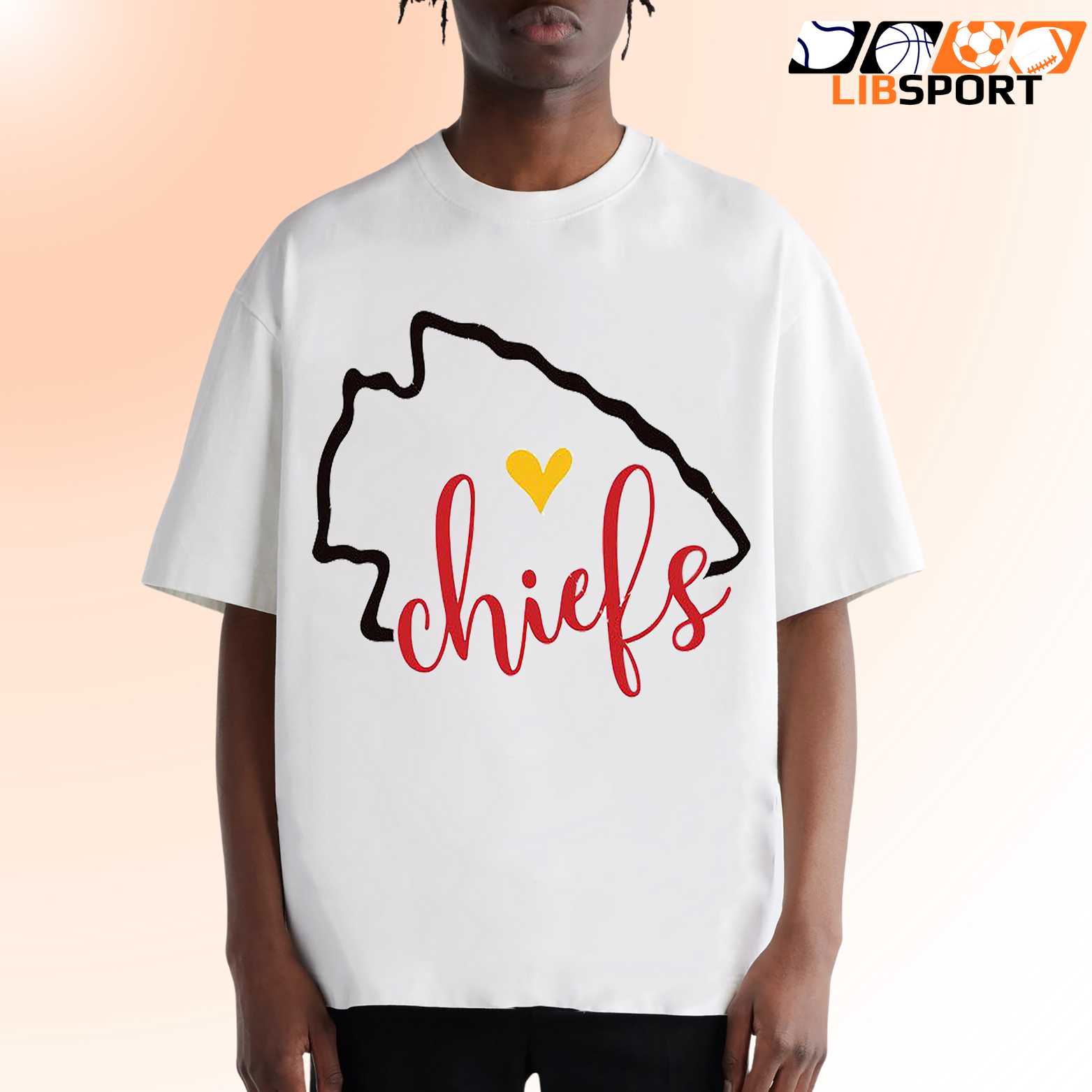 Kansas City Chiefs T Shirt, Kc Chiefs Logo Tee, Unisex Nfl Football Fan Gift